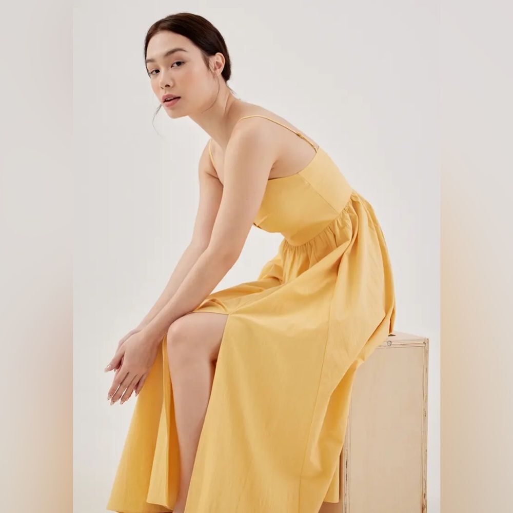 NWT Love, Bonito Maryn Padded Bustier Flare Maxi Dress 2‎